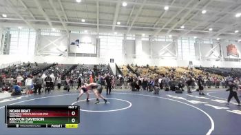 170 lbs Quarterfinal - Kenyon Davidson, Gorilla Grapplers vs Noah Brat, Wolfpack Wrestling Club (Far Western)