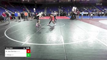 175 lbs Consi Of 16 #1 - Wanderson Dos Santos, Milford [MA] vs Tyler Pinto, Beverly