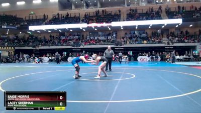 145G Semifinal - Lacey Sherman, Nome High School vs Saige Morris, South Anchorage High School