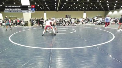 175 lbs Cons. Quarters - Kalin Thompson, NATF vs Quinton Sciberras, Panther Wrestling