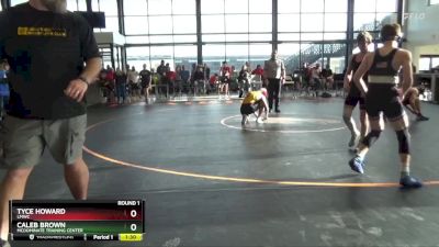 160 lbs Round 1 - Caleb Brown, McDominate Training Center vs Tyce Howard, LMWC