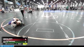 76 lbs Rd# 7- 10:45am Saturday Final Pool - Kolton Hartman, POWA vs Griffin Smith, Team Michigan