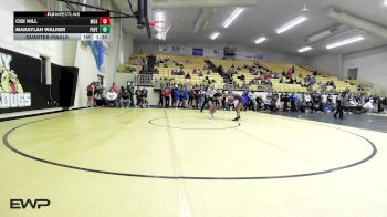 115 lbs Quarterfinal - Cee Hill, McAlester High School Girls vs Makaylah Walker, Fayetteville Girls HS