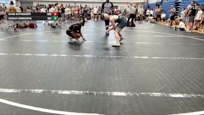 157 lbs Round 3 (4 Team) - Josiah Edwards, Oakleaf WC vs Zane Bovenizer, The Bad Natured Rodents