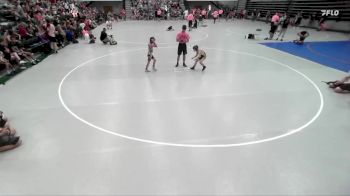 63-67 lbs Quarterfinal - Jaxon Benicky, Force Elite vs Kaison Johnson, SJO Spartan YWC