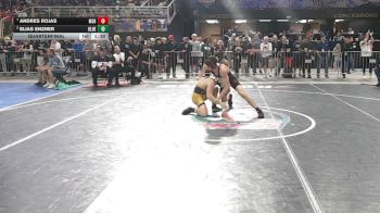 165 3A Quarterfinal - Andres Rojas, Miami Southridge Hs vs Elias Enzner, Olympic Heights