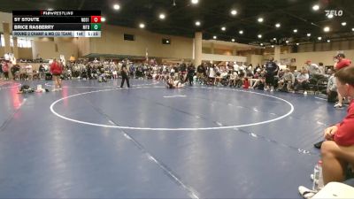 106 lbs Round 2 Champ & Wb (32 Team) - Sy Stoute, North DeSoto Red vs Brice Rasberry, Morris Fitness Dynasty