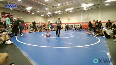 61 lbs Final - Colson Beckley, Team Tulsa Wrestling Club vs Jack Rogers, Standfast 12u