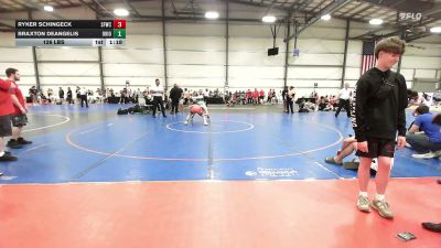126 lbs Rr Rnd 3 - Ryker Schingeck, FORGE H/S 2 - HSB vs Braxton DeAngelis, Ohio Titan Gold - HSB