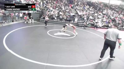 5A 115 lbs Champ. Round 1 - Lilly Lake, Maple Mountain vs Cianna Whitney, Taylorsville