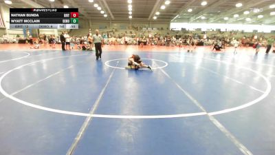 75 lbs Rr Rnd 2 - Nathan Bunda, Grit Mat Club White vs Wyatt McClain, Demolition Elite