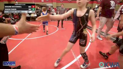 76 lbs Consi Of 8 #2 - Easton Vann, Barnsdall Youth Wrestling vs Kaisen Kelley, Tiger Trained Wrestling