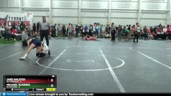 98 lbs Round 7 (10 Team) - Michael Rusinko, 84 Athletes vs Jake Halsted, All American