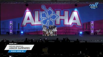 Outlaw Athletics - Junior Sapphires [2024 L2 Junior - D2 Day 1] 2024 Aloha Indy Showdown