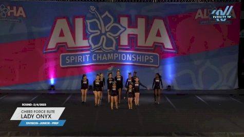 Cheer Force Elite - Lady Onyx [2023 L2.1 Junior - PREP 2/4/2023] 2023 Aloha Trenton Showdown