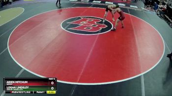 Cons. Round 1 - Aiden Mitchum, Brady vs Logan Lindsley, Shelby-Rising City