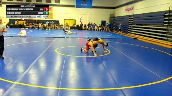 133 lbs Round 1 (6 Team) - Jeremiah Wachsmuth, Clackamas Community College vs Diego Sirio, Fort Hays Tech Northwest