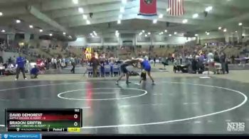 182 lbs Semis (4 Team) - David Demorest, Battle Ground Academy vs Bradon Griffin, Lakeway Christian Academy