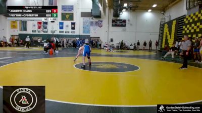 113B Round 2 - Andrew Chang, Ridgefield Memorial vs Peyton Hofstetter, North Hunterdon