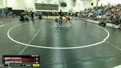 123-127 lbs Round 1 - Jeremiah Agular, Laramie vs Merek McAnulla, Erie