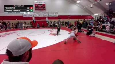 63-66 lbs Round 3 - Gabriel Cisneros, Greeley Metro WC vs Evan Rothe, Eaton Reds WC