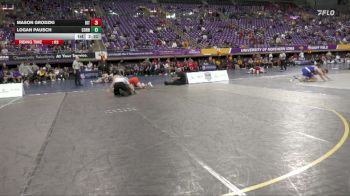 174 lbs Finals (8 Team) - Mason Grodzki, RIT vs Logan Pausch, Cornell College