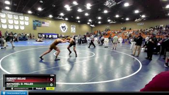 170 lbs Cons. Round 4 - Nathanel D. Miller, Golden West vs Robert Rojas, Cabrillo