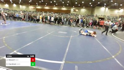 123 lbs Consi Of 8 #2 - Jadyn Dewart, Raider WC vs Colton Cardinal, Damonte Mustangs WC