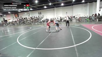 137 lbs Round Of 16 - Josiah Fernandez, Vills Bros Wrestling vs Christian Arvizu, The 300
