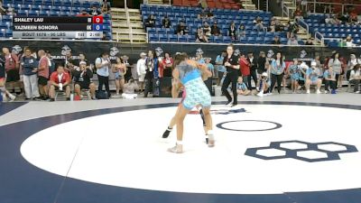 95 lbs Champ. Rd Of 32 - Shaley Lau, Hawaii vs Yazmeen Sonora, Oklahoma