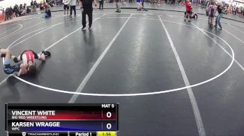 110 lbs Round 1 - Vincent White, Big Red Wrestling vs Karsen Wragge, WFC