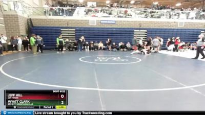 106 lbs Cons. Round 3 - Jeff Hill, Jet House vs Wyatt Clark, Emmett Wrestling Club