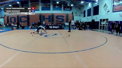 175 lbs 3rd Place Match - Jacob Throckmorton, Great Neck Wrestling Club vs Jesse Woodson, Impact Wrestling Academy