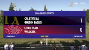 Replay: Cal State LA vs Chico State | Oct 4 @ 4 PM