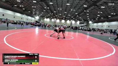 150B Cons. Round 2 - Christopher Ramirez, McDonald County vs Drew Borden, Hewitt-Trussville