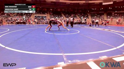 119 lbs Rr Rnd 5 - Eric Rooster, Henryetta Knights Wrestling Club vs Brighton Harp, Tahlequah Wrestling Club