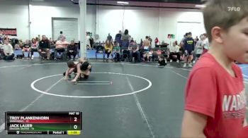 68 lbs Semis (4 Team) - Jack Lauer, Dragon United vs Troy Plankenhorn, Warhawks