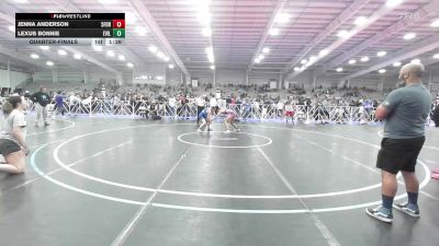 114 lbs Quarterfinal - Jenna Anderson, 5forty Lady Brawlers vs Lexus Bonnie, Evil Empire