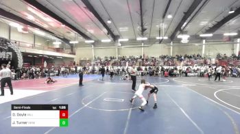 70 lbs Semifinal - Deshawn Doyle, Valley Bad Boys vs Jt Turner, Desert Dogs WC