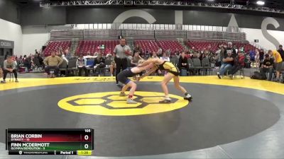 105 lbs Round 1 (8 Team) - Brian Corbin, Dynasty vs Finn McDermott, Olympia/Demolition