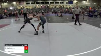 83 lbs Semifinal - Coda Nichols, Buckaroo Wrestling Club vs Cayden Long, Damonte