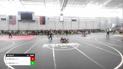 80 lbs Rr Rnd 5 - Samerica Rialmo, Americana Jiu Jitsu Collective vs Emery Merlos, Orange County RTC