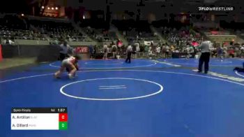 136 lbs Semifinal - Alina Antillon, Black Fox Academy vs Alicen Dillard, Pomona Elite