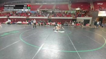 144 lbs Round 5 - 1st, 3rd, 5th, And 7th - Riley Duhon, Arlington Martin vs Ayden Guzman, Rockwall Heath