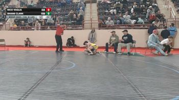 105_B lbs 5th Place - Nico Vaglia, Kiski Area vs Shane Clark, Penn Trafford
