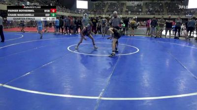 93 lbs Quarterfinal - Parker Rothermel, Wyomissing vs Chase Masciarelli, Eddystone