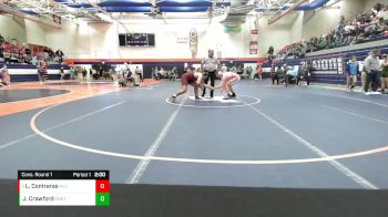 190 lbs Cons. Round 1 - Lenin Contreras, Morton Cicero vs Jackson Crawford, Pontiac