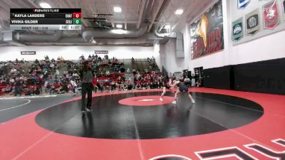 115 lbs Champ. Round 2 - Vivika Gilder, Central-GJ vs Kayla Landers, Chatfield