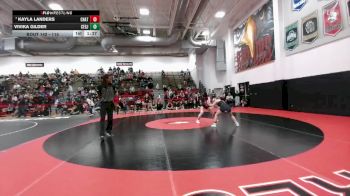 115 lbs Champ. Round 2 - Vivika Gilder, Central-GJ vs Kayla Landers, Chatfield