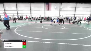120 lbs Consi Of 8 #2 - Sebastian Ortega, NJ vs Breyden Whorton, KY